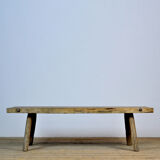 Vintage oak butcher's farmtable, 1930s