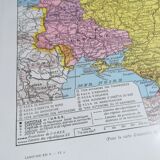 Old map of the USSR from 1928