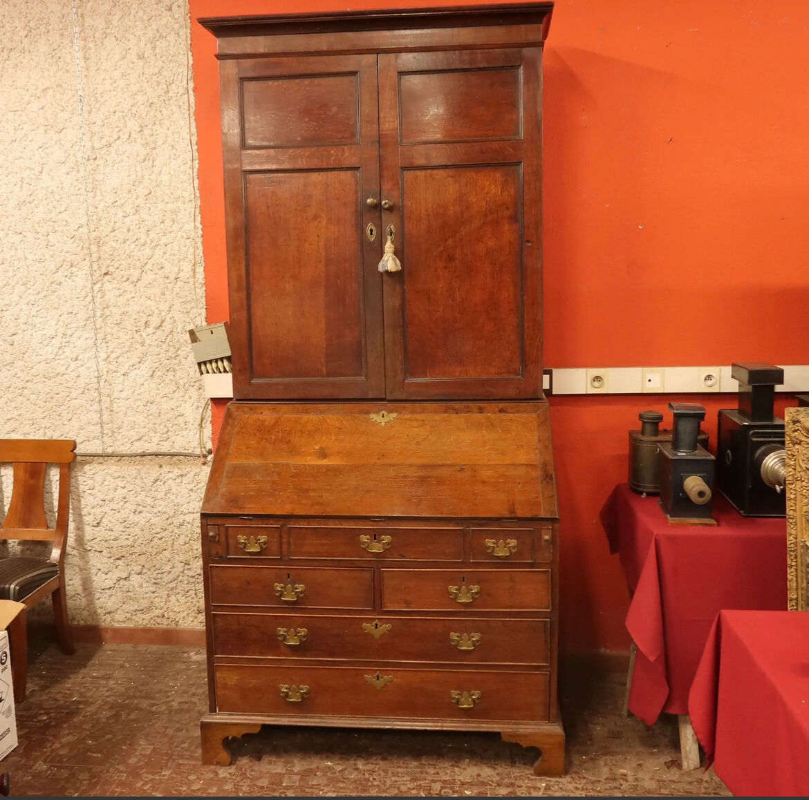English slope desk 18th century