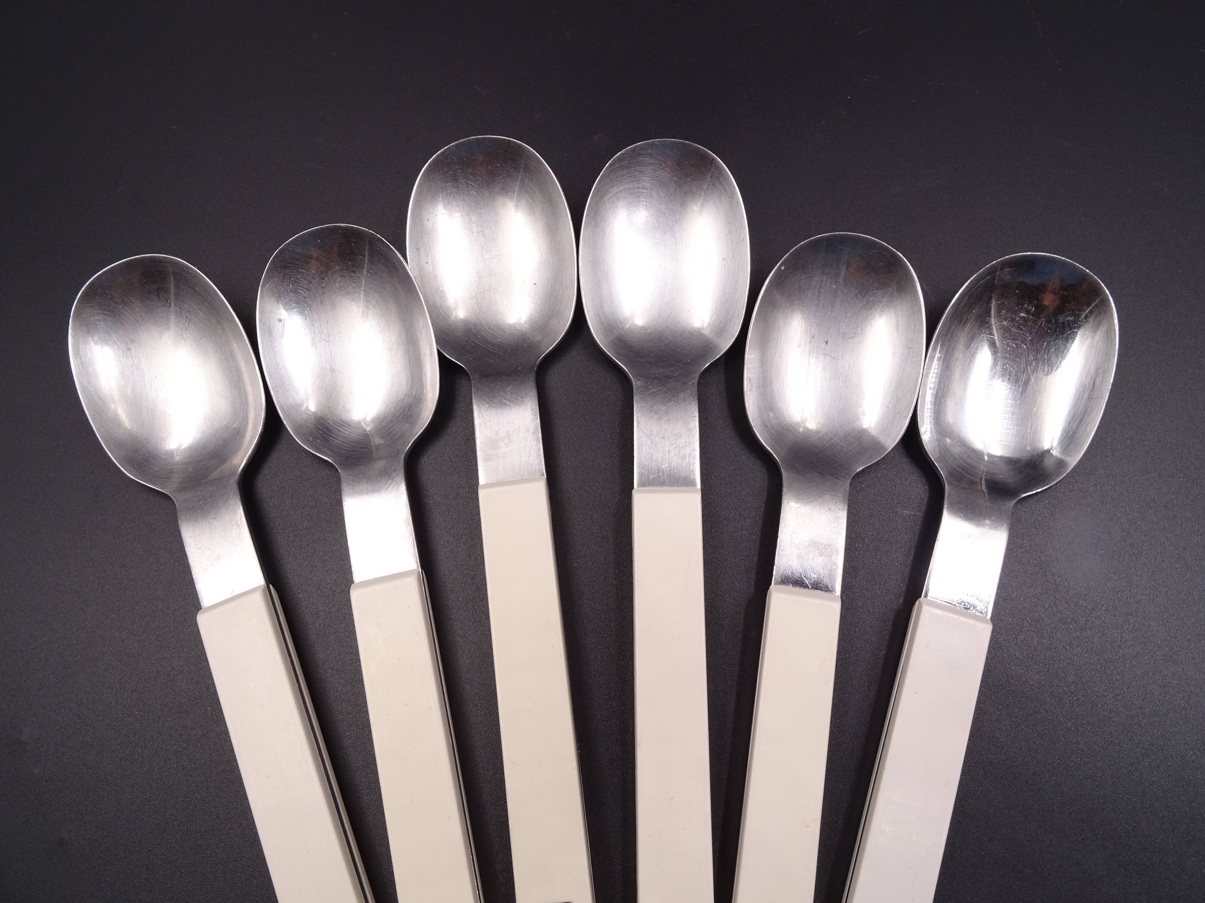 Set of 6 vintage spoons of the brand Gallo - Rostfrei