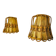 Pair of rattan wall lights, France, 1960