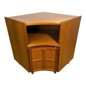 Cabinet d'angle en teck
