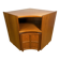 Vintage Nathan Teak Corner Cabinet (c. 1960s–1970s) – Mid-Century Modern  A
