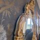 Miroir XX bois sculpté 95 x 67