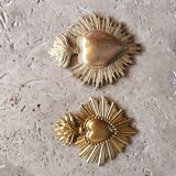 Set of two wall ex-votos.