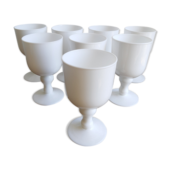 Lot of 6 wine glasses