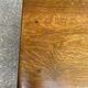 Tabouret table de chevet espagnole en chêne massif années 50