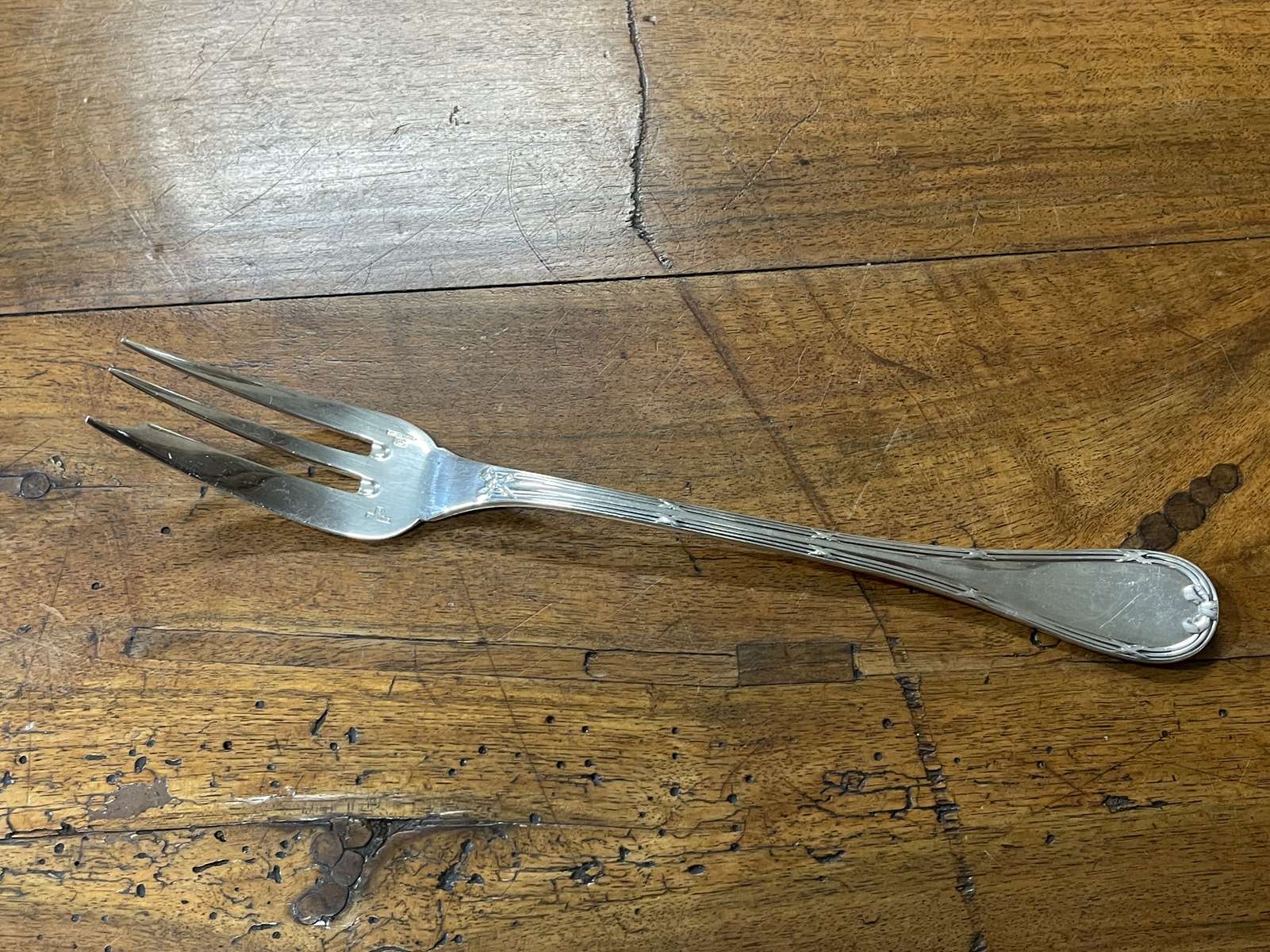 Christofle Pearl Model Fish Serving Fork