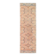 Brunt Orange Scandi Style Vintage Persian Runner Rug, 90x284 Cm