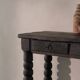 Console table in Shou Sugi Ban finish