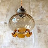 Amber hanging lamp