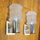 Pair of Targetti Sankey wall lights 1970