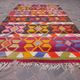 Old Oriental carpet kilim Anatolia 300 x 155 cm