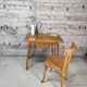 Bureau pieds compas
