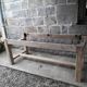 Solid oak farmhouse table, 200 cm