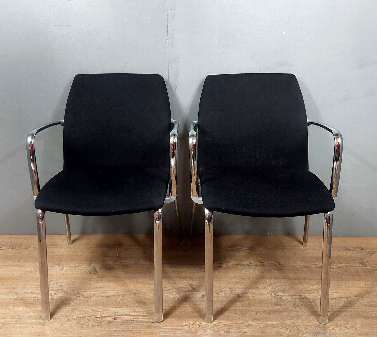 Pair of armchairs Design style Moderniste circa 1970-1980