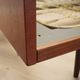 Lit en teck, design danois, années 1960, designer : Hans J. Wegner, fabricant : Getama