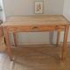Old wooden table with drawer – Vintage desk