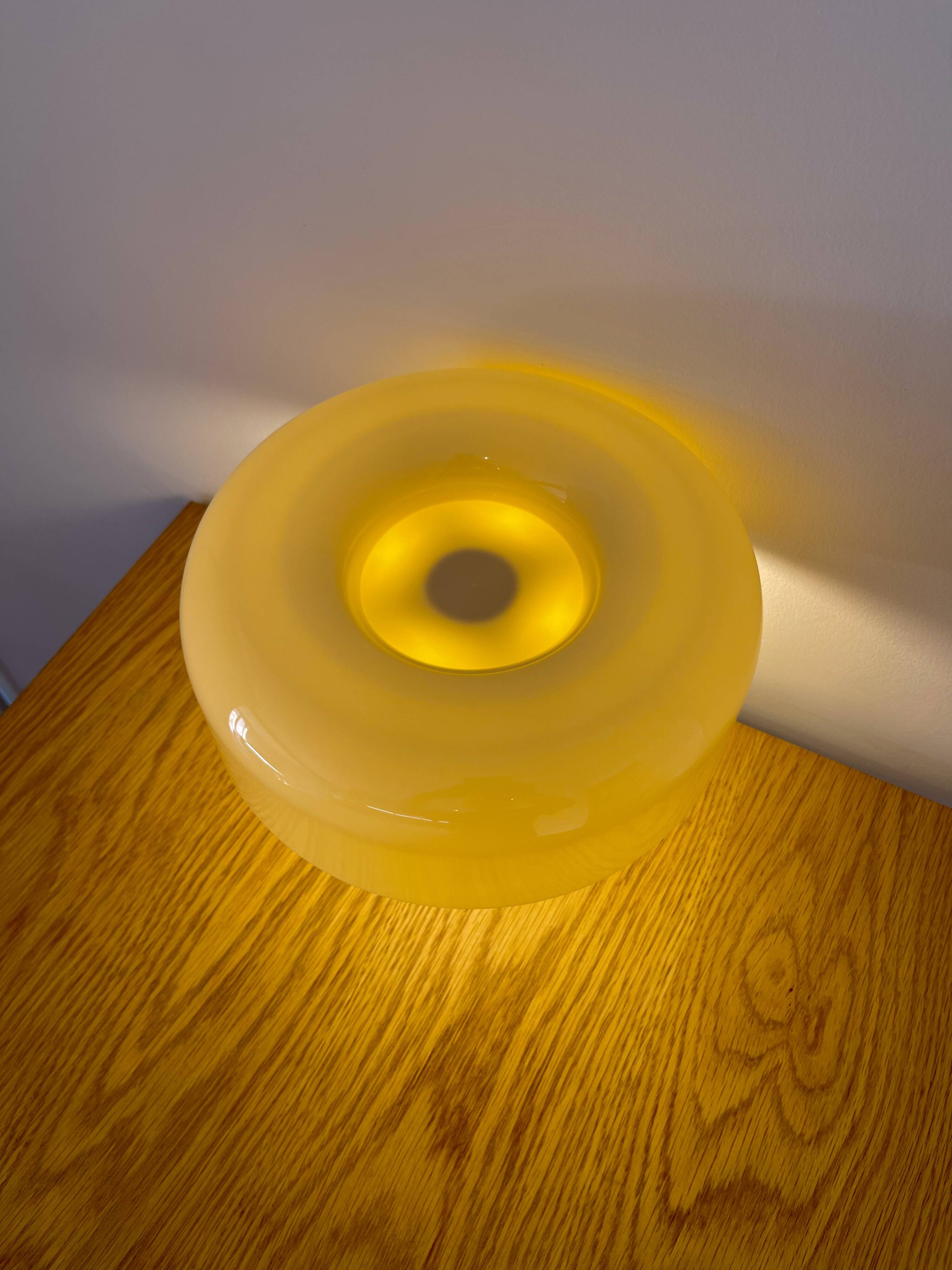 Vintage 70s Lamp - Beige - One size