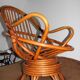 Rattan armchair