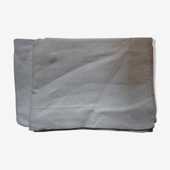 Pair of linen pillowcases