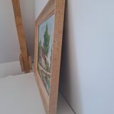 Oil on canvas landscape