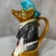 Pig earthenware jug