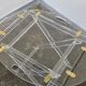 Table d’appoint en plexiglas vintage