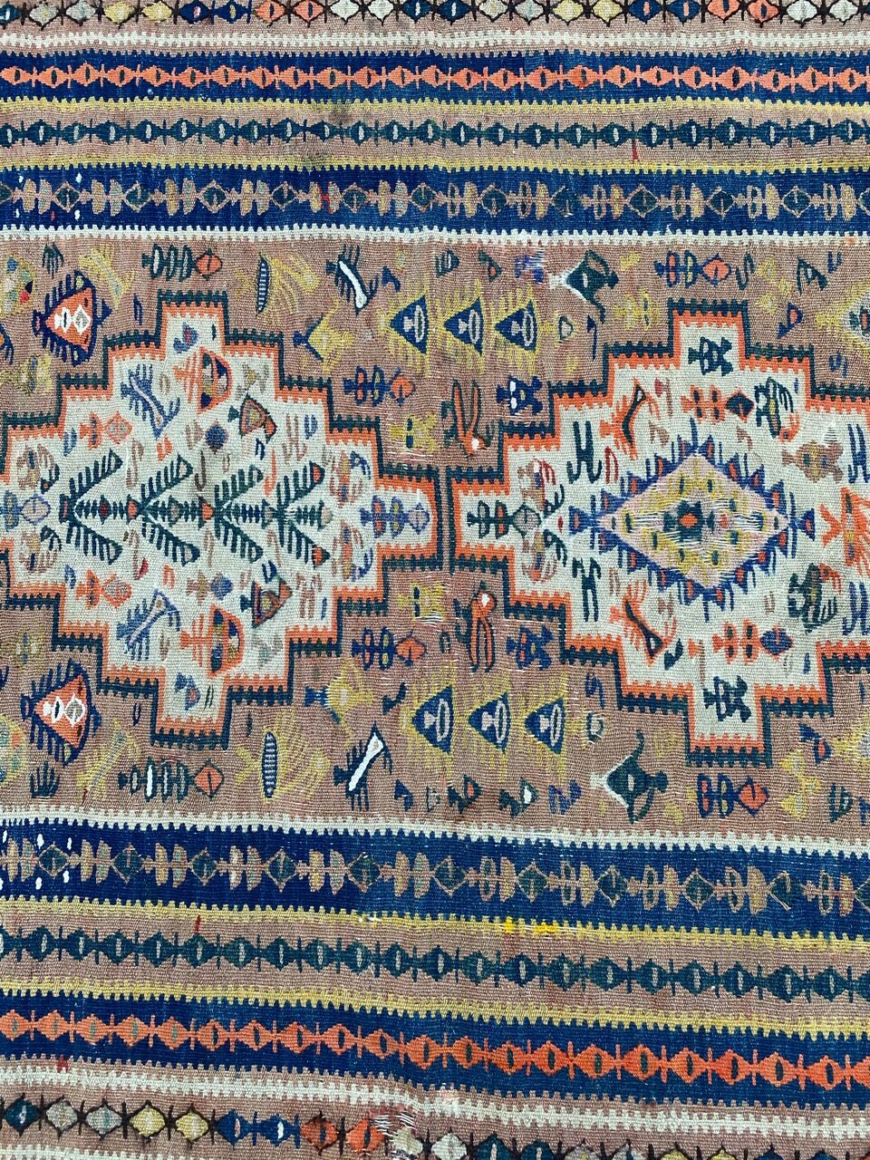 Persian Kilim Senneh corridor 119x502 cm
