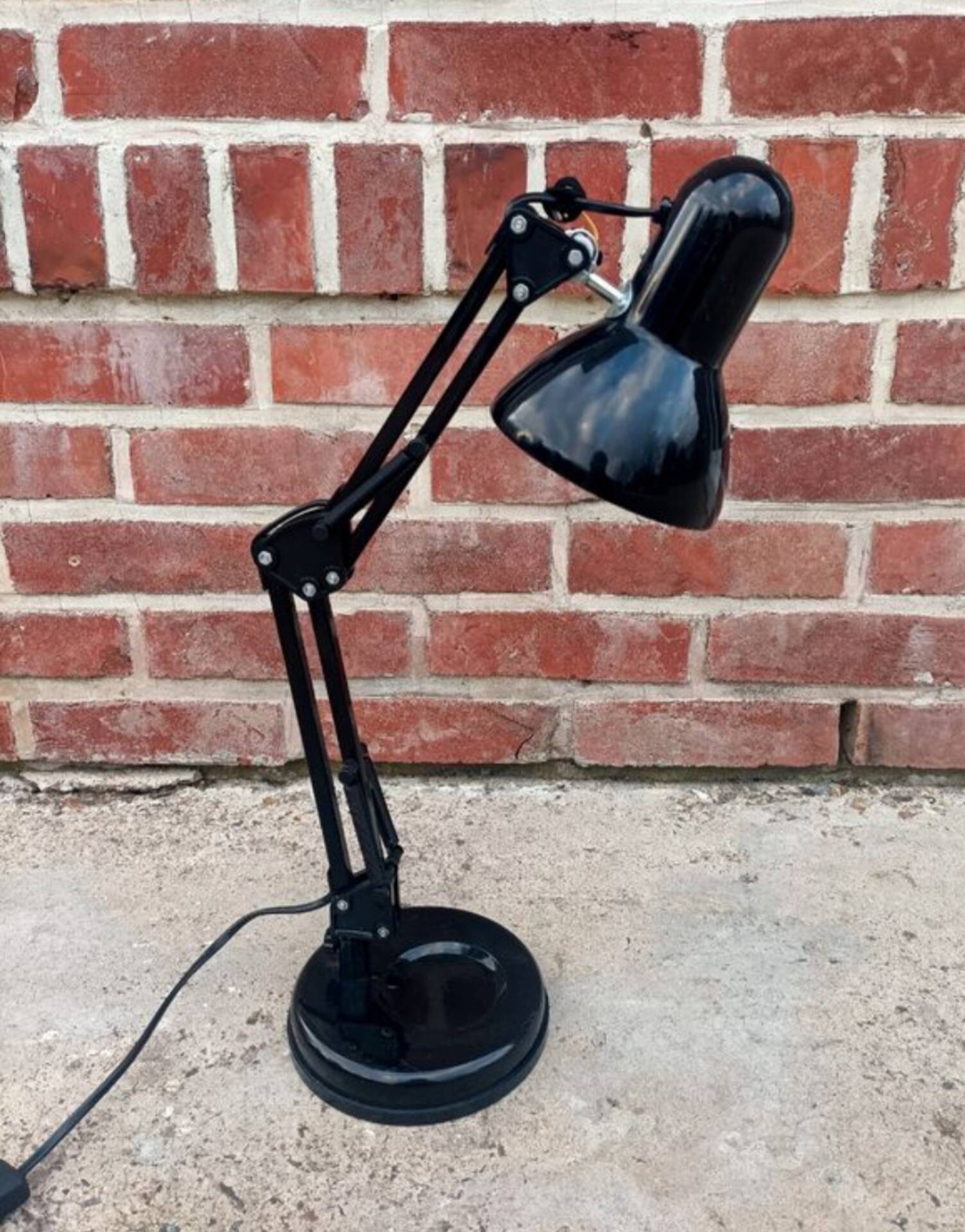 Retro lamp in industrial style