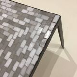 60s grey ceramic coffee table