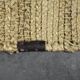 Tapis indien en jute tissé à plat, années 1970