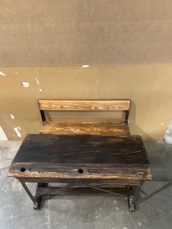 Bureau d’écolier double 1900