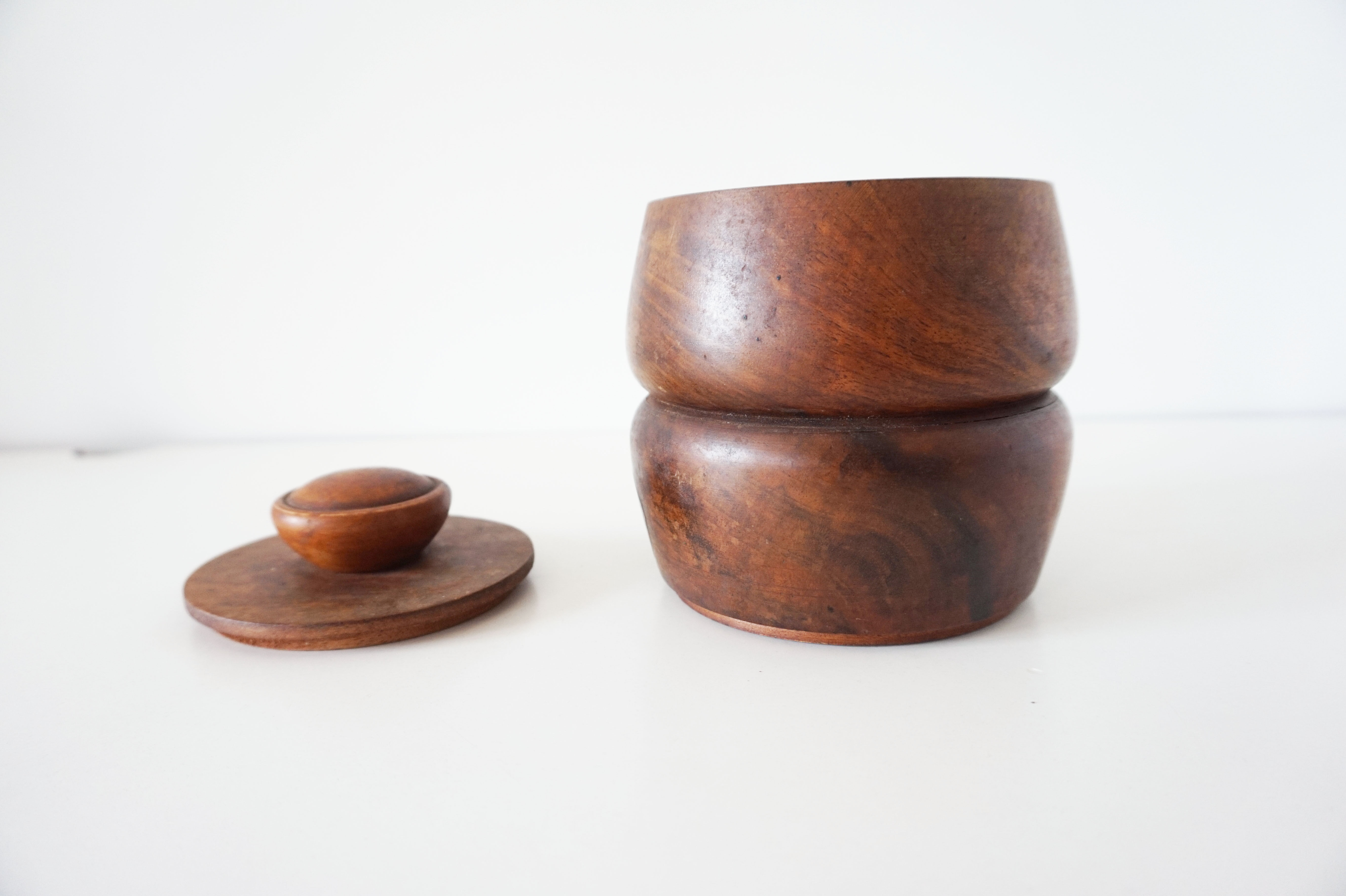 Old wooden tobacco box