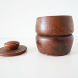 Old wooden tobacco box