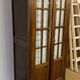 Old glazed Parisian wardrobe