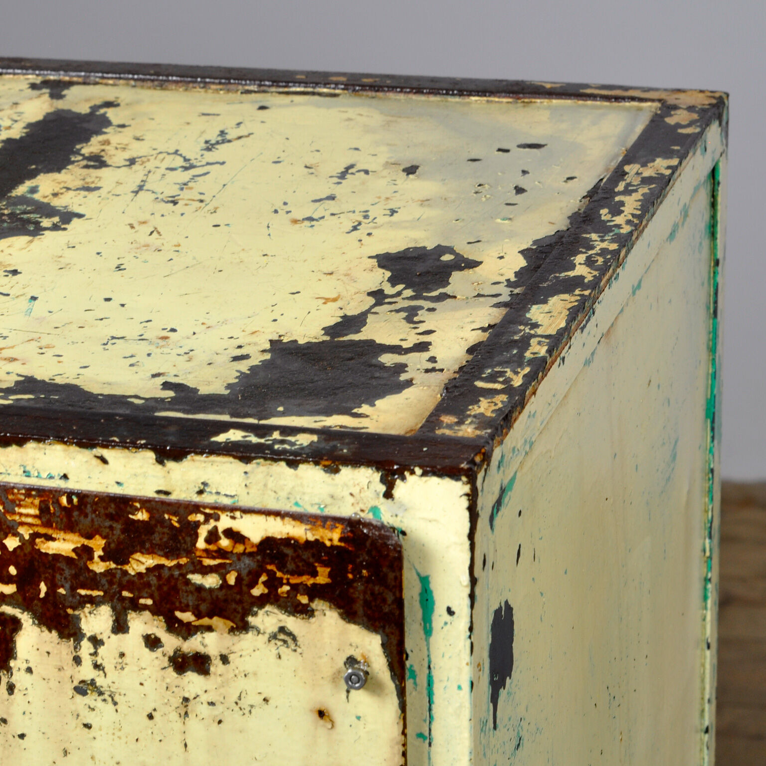 Industrial iron cabinet, 1960s