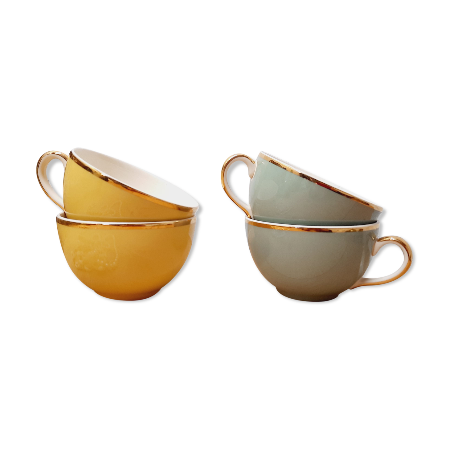Set 4 tasses à déjeûner Villeroy et Boch