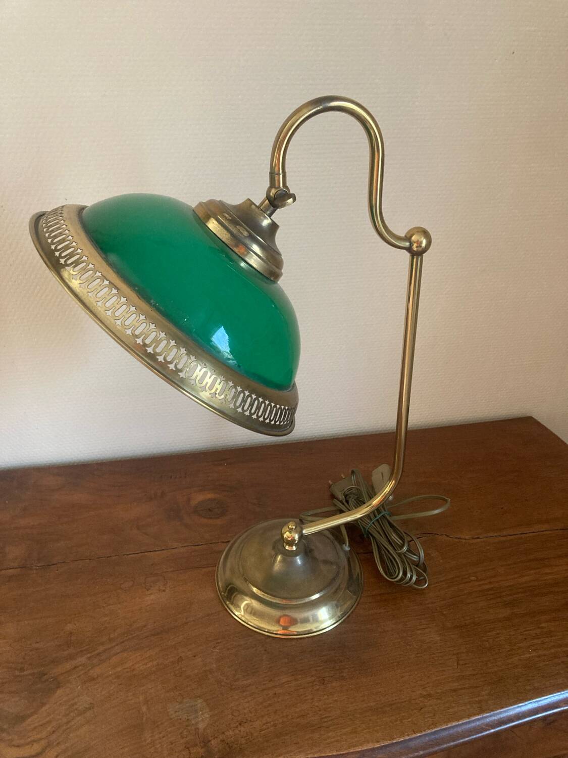 80s Articulated Style Banker's Lamp