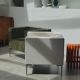 Italian design ecru armchair
