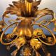 Antique gilded hand-forged hand-carved Florentine Louis XV, Italy