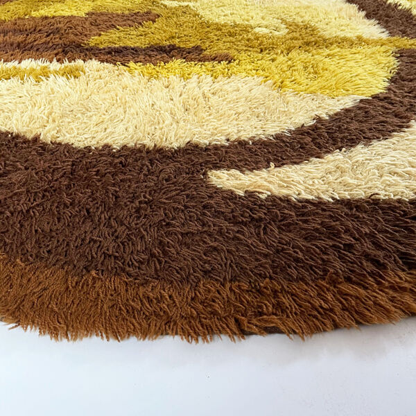 Tapis Par Ege Taepper Danemark Années 1970 235cm