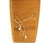 Miroir scandinave en chêne, Suède 1960