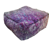 Moroccan carpet pouf