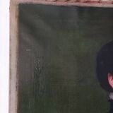 Emile levy (1826-1890) oil on canvas portrait of a woman