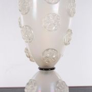 Design set of blown Murano glass table lamps by Barovier & Toso, 1950s