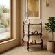 Antique Louis-Philippe walnut shelf, Italy, 19th century