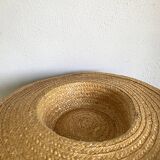 Old straw hat, 36 cm