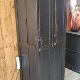 Old wooden factory cloakroom double door industrial furniture