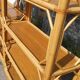 Set of 2 vintage rattan bookshelves